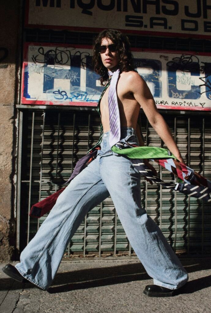 Arc Wide-Leg Denim